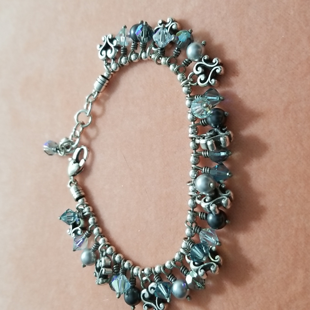 Brighton Bracelet Blue Crystals